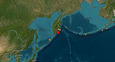 Tremor de magnitude 8,7 atinge a costa leste da Rússia  Foto: Reprodução/USGS