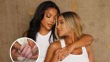 Filha de Ludmilla e Brunna Gonçalves aparece no colo das mães pela primeira vez; veja foto — Foto: Reprodução/Instagram
