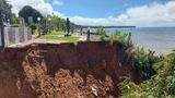 Alertas anteriores foram feitos, mas nenhuma obra foi feita. Japaratinga — Foto: MPF