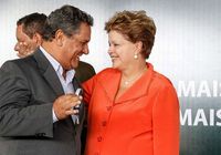 Dilma Rousseff durante cerimônia de entrega de máquinas a municípios de Minas Gerais: a presidente falou da importância dos investimentos em educação