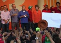 Lula, durante comício em Goiana (PE): o ex-presidente intensificou sua participação na campanha de Dilma Rousseff a partir do segundo turno