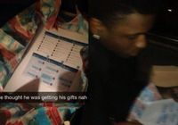 Mulher traída imprime conversas do namorado com a outra e lhe entrega como presente de Natal