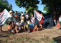 Famílias rurais seguem acampadas, em frente a sede do Incra, no centro de Maceió