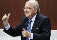 Joseph Blatter, discursa durante a abertura do 65º Congresso da Fifa em Zurique, Suíça