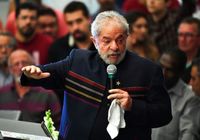 O ex-presidente Luiz Inácio Lula da Silva (PT), durante a missa de 1 ano de falecimento da ex-primeira-dama Marisa Letícia