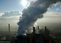 Vista aérea de uma usina térmica a carvão na Alemanha. O país será a sede das negociações climáticas da COP 23, este ano